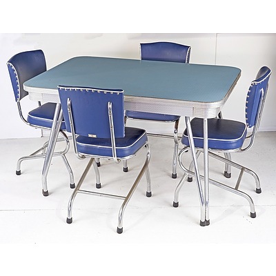 Davies & Gotley 1950's Laminex Dining Suite