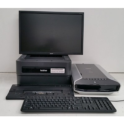 Bulk lot of Assorted IT Equipment - Accessories, Cables & Monitors