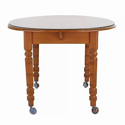 Vintage Ash Extension Dining Table