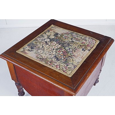 Victorian Mahogany Commode, Late 19th Century