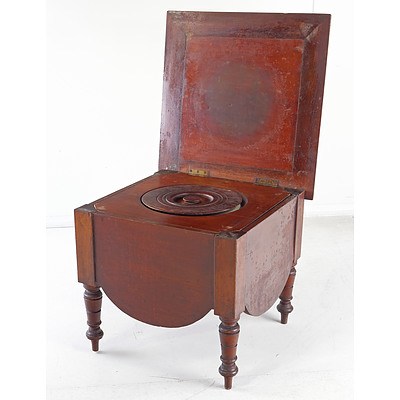 Victorian Mahogany Commode, Late 19th Century