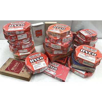 Ryco Air Filters to Suit 1967 - 1987 Models - Approx 20 - Brand New
