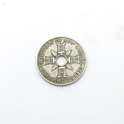 1936 Territory Of New Guinea One Shilling