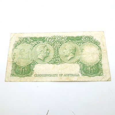 1953 Australian One Pound Banknote