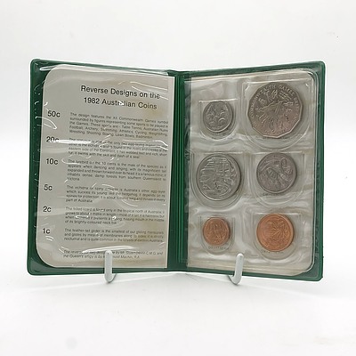 1982 Australian Commonwealth Games Six Coin Set