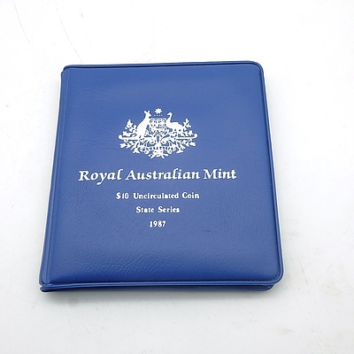 1987 New South Wales Ten Dollar Coin