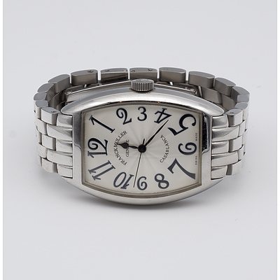 Franck Muller Geneve Casablanca Automatic Mid Size Unisex Stainless Steel Watch