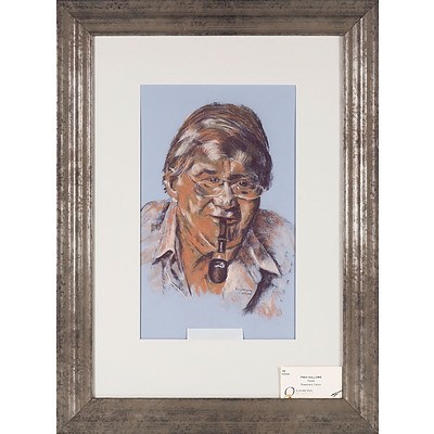 Rosemary Carlon 'Fred Hollows'' Pastel on Canvas