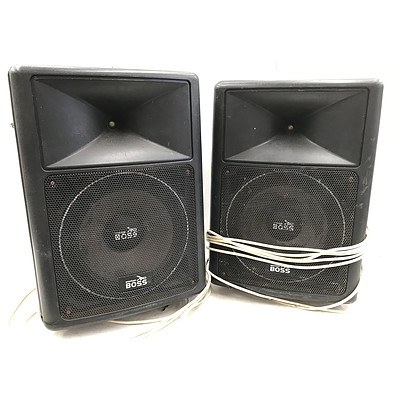 American Boss Venue 2-Way Speakers with Stands