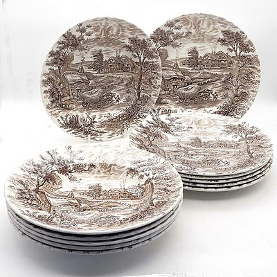 Sixteen Piece Ridgway Hayride Dinner Service