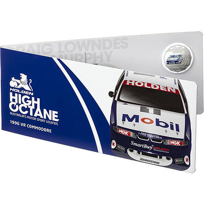 2018 50c Uncirculated Coin - 1996 Holden Commodore VR Craig Lowndes