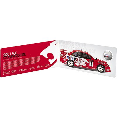 2018 50c Uncirculated Coin - 2001 Holden Commodore VX Mark Skaife