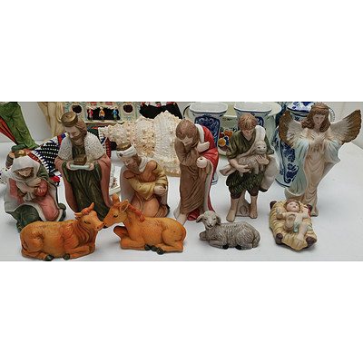 Selection of Ornaments and Christmas Decorations