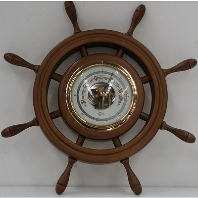 Ornate Wall Mount Barometer