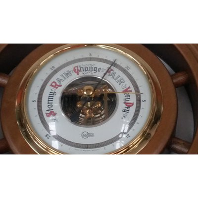 Ornate Wall Mount Barometer
