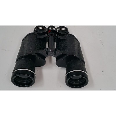 Vintage Minolta Camera and Zenith Binoculars