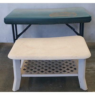 Chest of Drawers, Outdoor Dining Suite, Coffee Table and Various Other Furniture