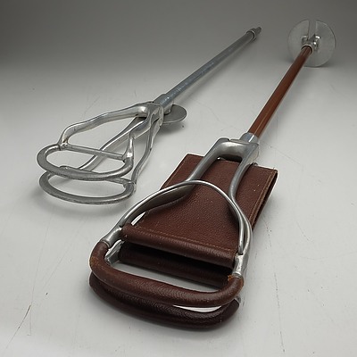 Two Vintage English Hunting Sticks