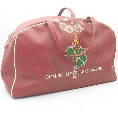 Vintage Olympic Games Melbourne 1956 Duffel Bag