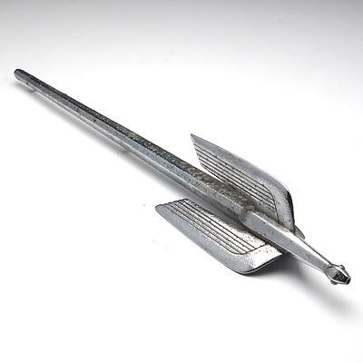 Retro Chromed Hood Ornament
