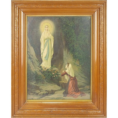 Vintage Religious Chromolithograph
