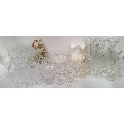 Selection of Crystal Ware, Glass Ware and Ceramics
