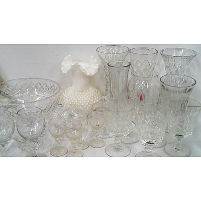 Selection of Crystal Ware, Glass Ware and Ceramics