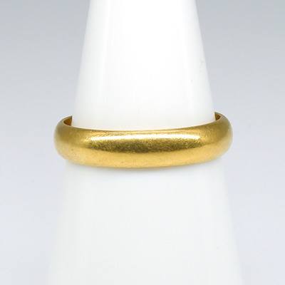 18ct Yellow Gold Wedding Ring