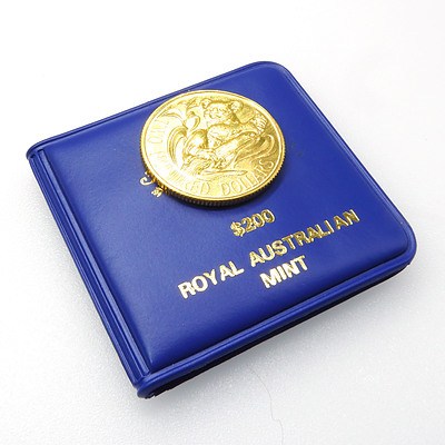 22ct Gold Two Hundred Dollar Coin