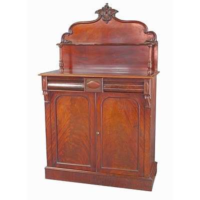 Late Victorian Mahogany Chiffonier Circa 1880