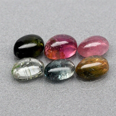 Natural Tourmaline Cabochons