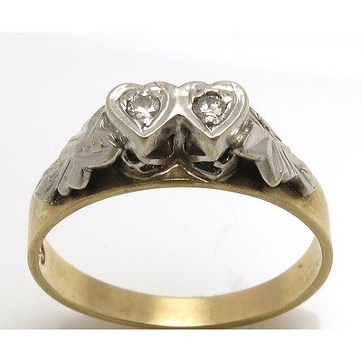 Vintage Diamond Ring - 18Ct Gold