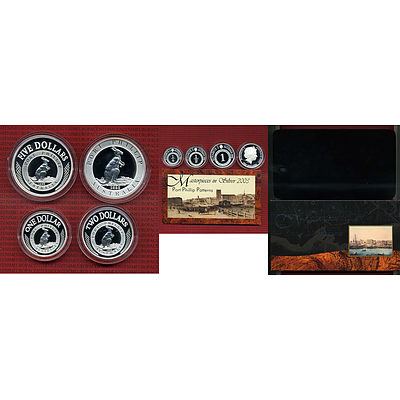 Australian 2003 Masterpieces In Silver Set