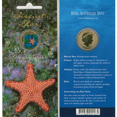 Australian 2007 Star Fish Dollar