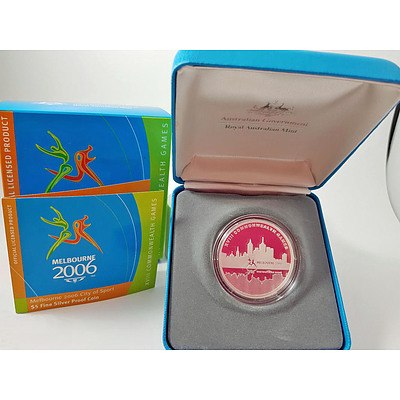 Australian 2006 Silver Proof $5