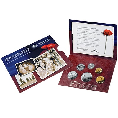 Australian 2005 Six Coin Uncirculated Set