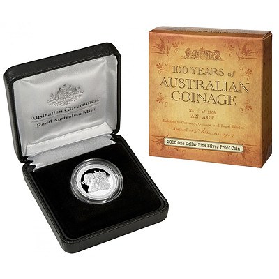 Australian $1 Proof Coin 2010