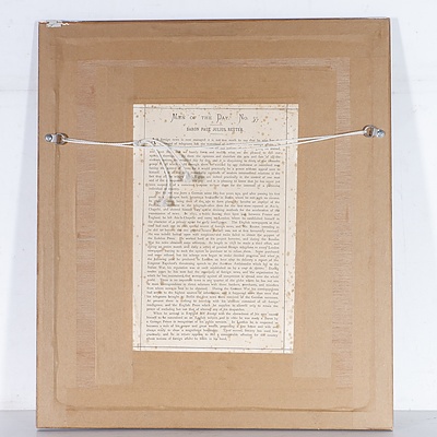 Four Victorian Vanity Fair Lithographs Circa 1880, Including Sam and Men of the Day No. 55