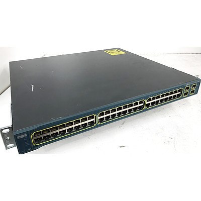 Cisco WS-C3560G-48TS-S V03 Gigabit Switch
