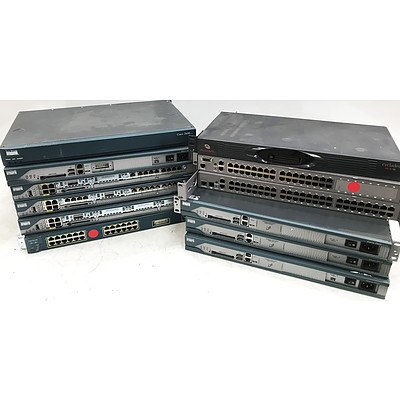 Routers & Switches - Lot of 12
