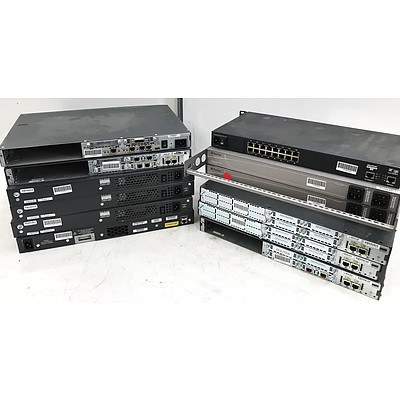 Routers & Switches - Lot of 12