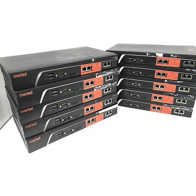 Riverbed Steelhead SHA-00250 Network Appliances - Lot of 10