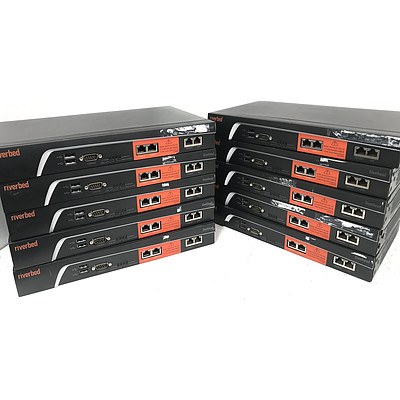 Riverbed Steelhead SHA-00250 Network Appliances - Lot of 10