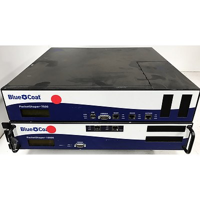 Blue Coat PacketShaper 7500 & 10000 Network Monitoring Appliance