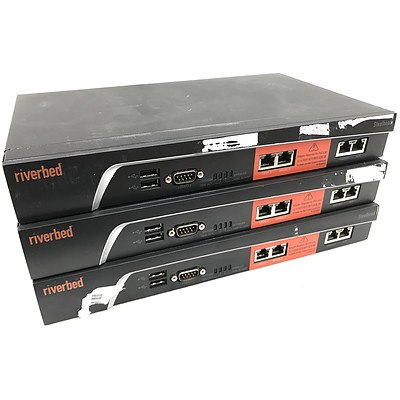 Riverbed Steelhead SHA-00250 Network Appliances - Lot of 16
