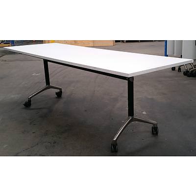 Modulus Flip Top Table - Lot Of 3