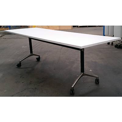 Modulus Flip Top Table - Lot Of 3