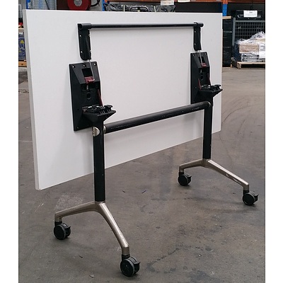 Modulus Flip Top Table - Lot Of 4