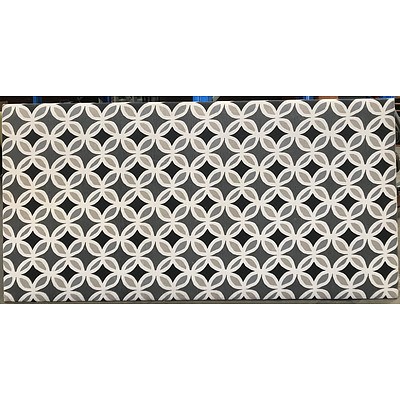 Abstract Print Queen Bedhead