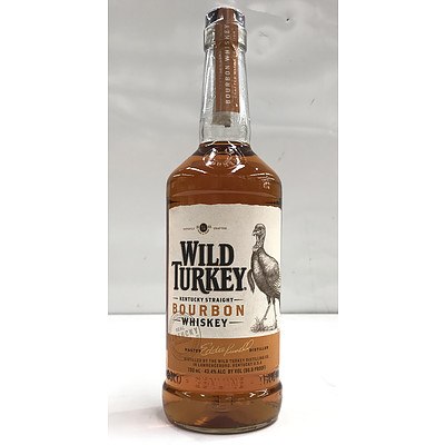 700ml Bottle Wild Turkey Bourbon Whiskey